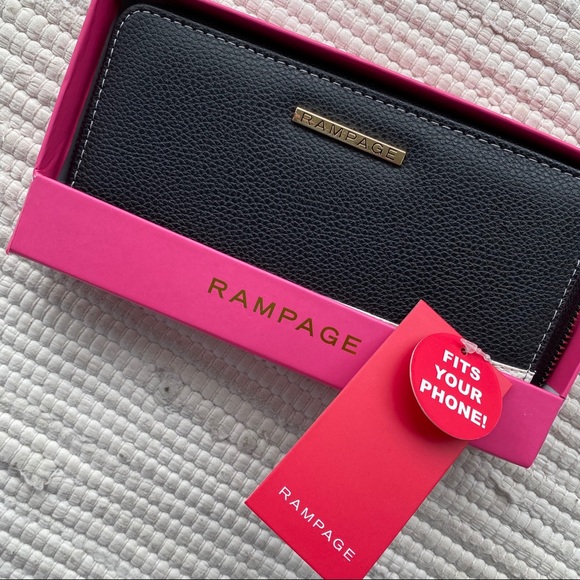 Rampage continental style zip wallet fits phone - Picture 2 of 5
